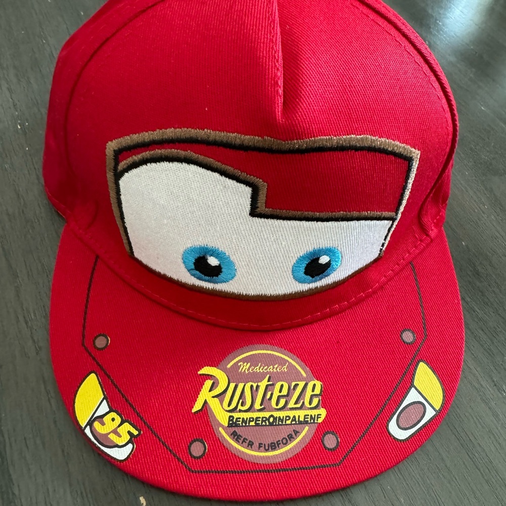 Boy Lightning McQueen cap NEW